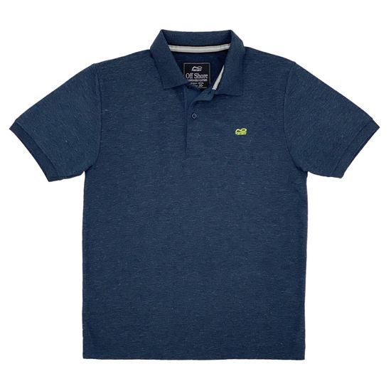 Picture of Polo Pike Marl Navy